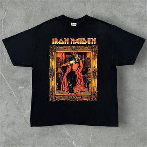 VTG Y2K Iron Maiden Edward the Great Give Me Ed Til Im Dead World Tour 2003 -XL
